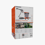 مغسلة سيارات متنقلة بورودو خزان ماء قابل للطي 15 لتر 260 واط لون برتقالي Porodo Portable Car Washer