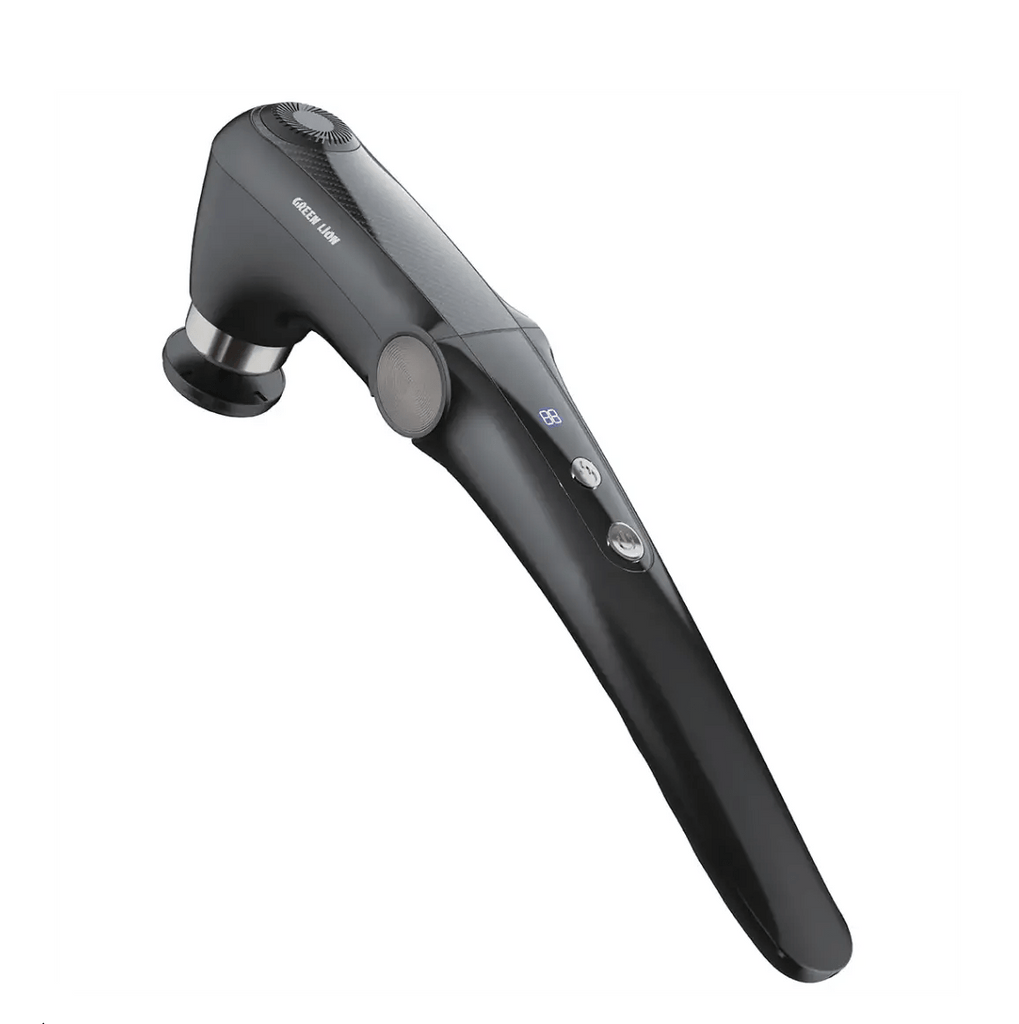 مسدس تدليك قابل للطي من جرين ليون بمقبض طويل مع إمكانية تعديل الانحناء، ضمان لمدة عام واحد