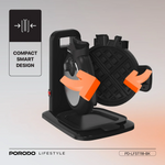 جهاز وافل كهربائي بخمس مستويات حرارة 800 واط بورودو Porodo Lifestyle Vertical Waffle Maker With 5 Temperature Modes