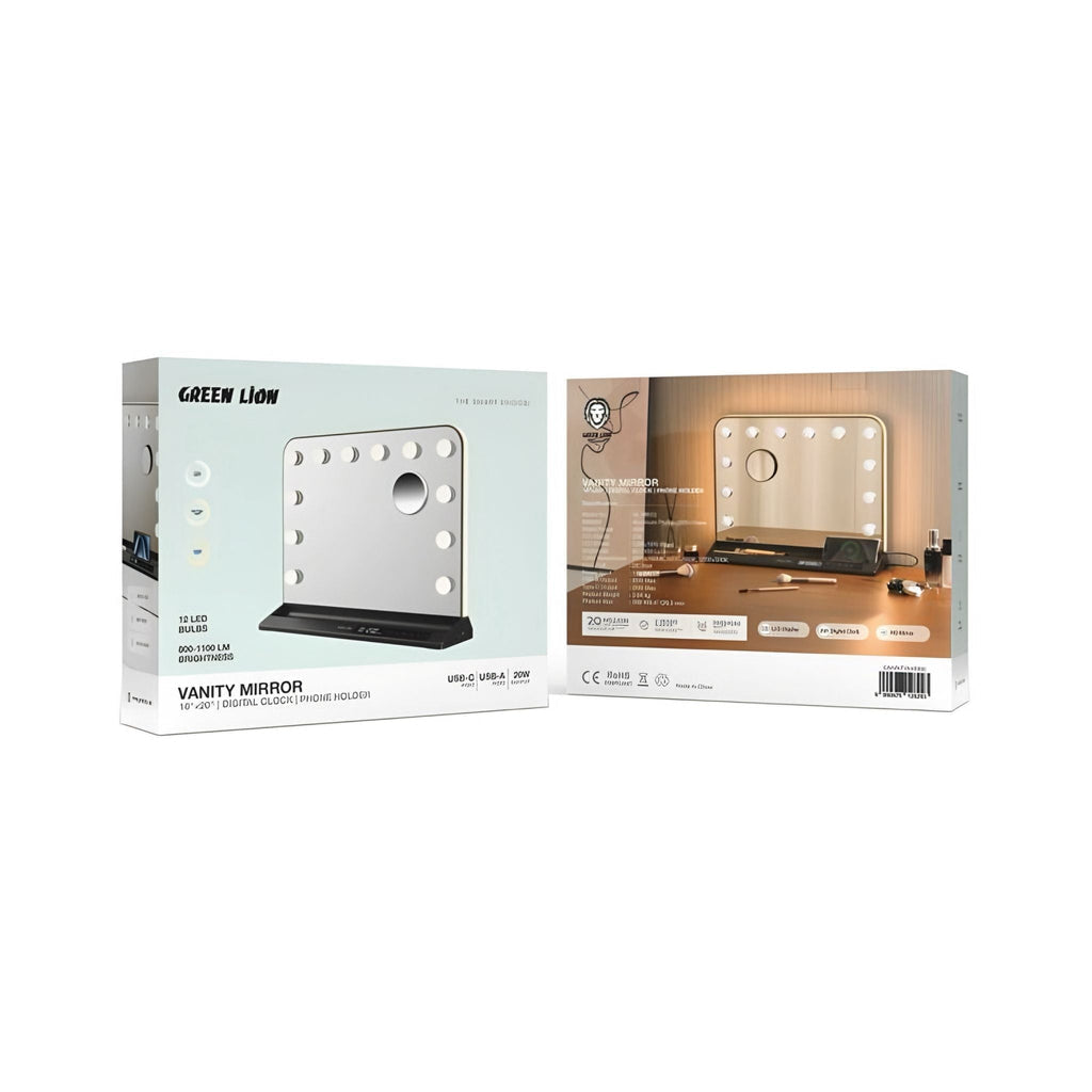 مرآة بإضاءة ذكية جرين ليون ضمان سنتين