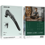 مسدس تدليك قابل للطي من جرين ليون بمقبض طويل مع إمكانية تعديل الانحناء، ضمان لمدة عام واحد