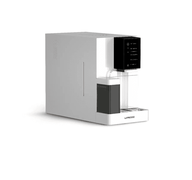 آلة قهوة أوتوماتيكية مع تطبيق موبايل باللون الابيض من ليبريسو Lepresso Brevissimo Automatic Coffee Machine With Mobile App. - White