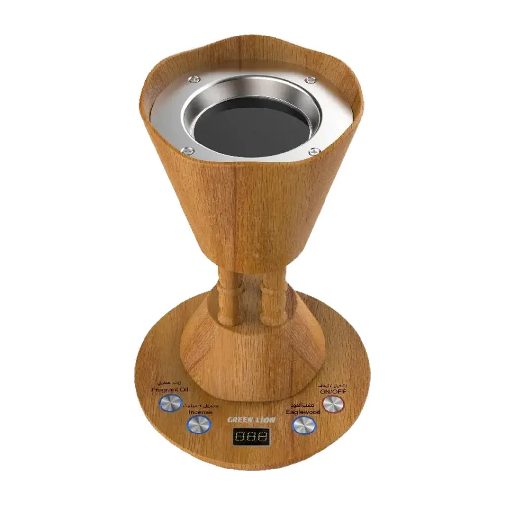 مبخرة كهربائية من مجلس الأسد الأخضر - خشبية