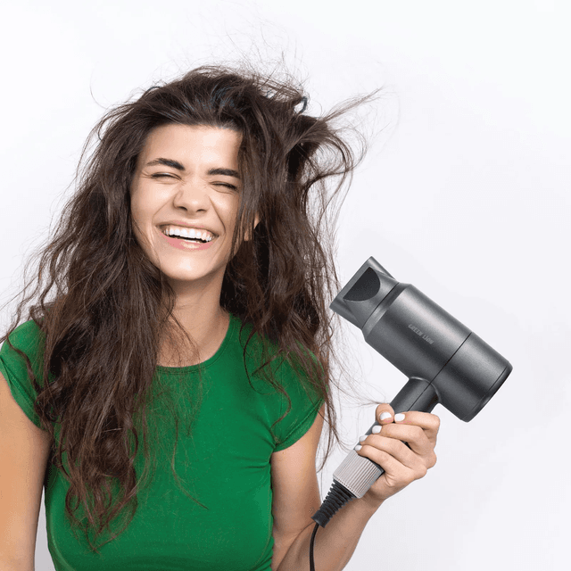 مجفف شعر صغير 850 واط رمادي جرين ليون Green Lion Blow Wave Hair Dryer 850w - Grey