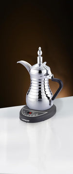 دلة LePresso الكهربائية لتحضير القهوة العربية / سعة 750 مل / فضي