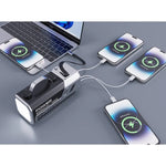 باور بانك جرين ليون 50000 مللي أمبير/ساعة 100 وات - فضي