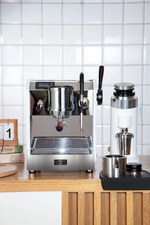 ماكينة قهوة اسبريسو 10 بار 2750 واط مع 2 غلاية ابيض ليبريسو Lepresso Dual Boiler Commercial Coffee Machine - White