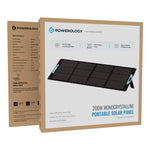 لوحة شمسية محمولة أحادية البلورة من باورولوجي بقوة 200 واط