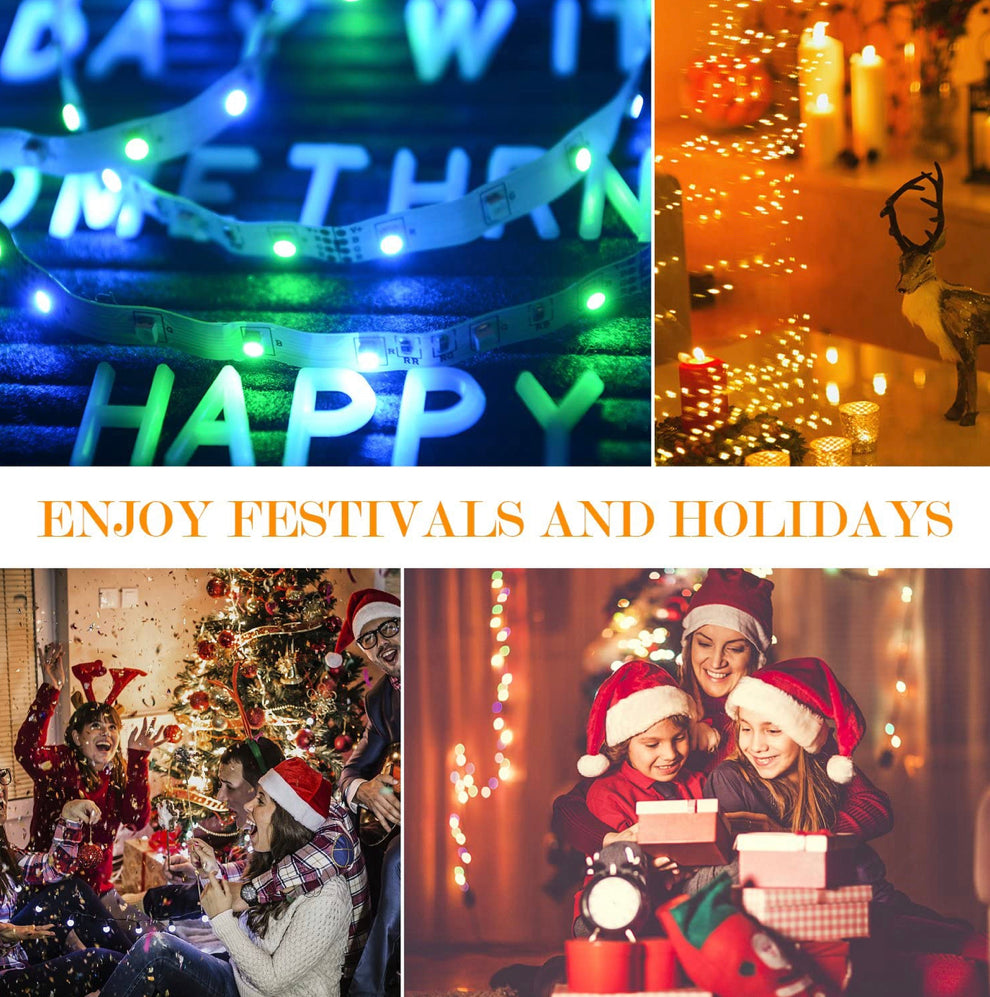 شريط الإضاءة ار جي بي حجم ٥ متر