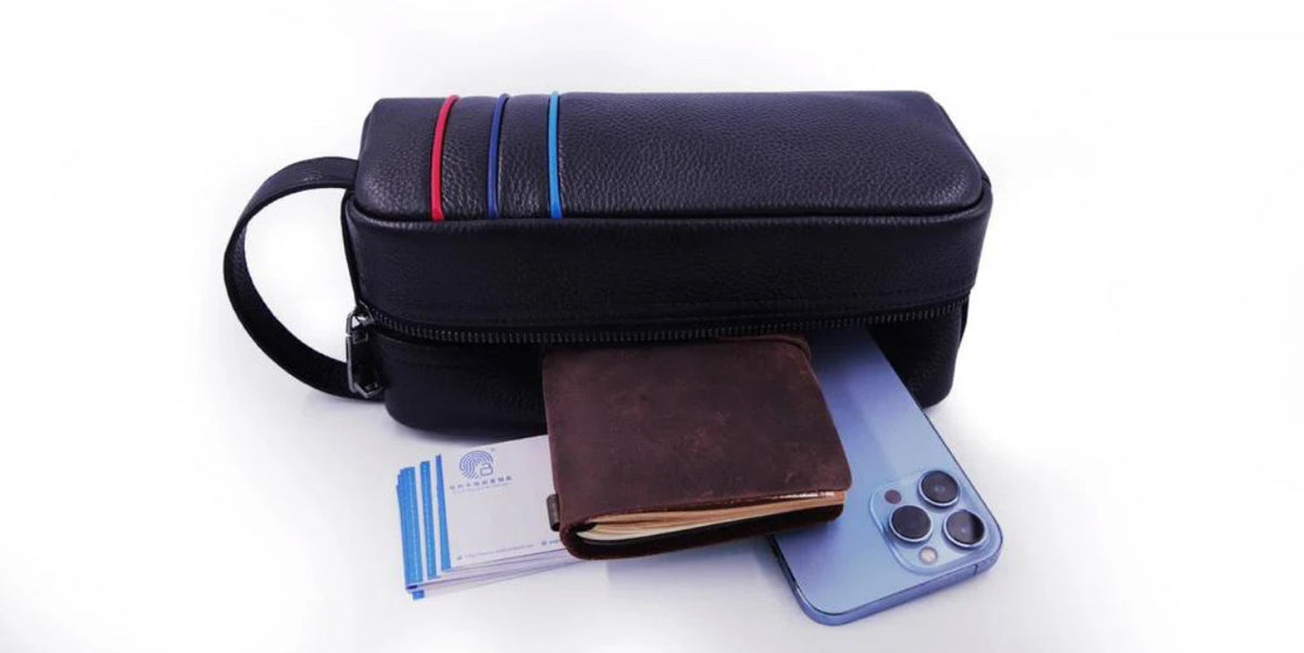 حقيبة السفر المحمولة باليد بنظام البصمة بتصميم مميز