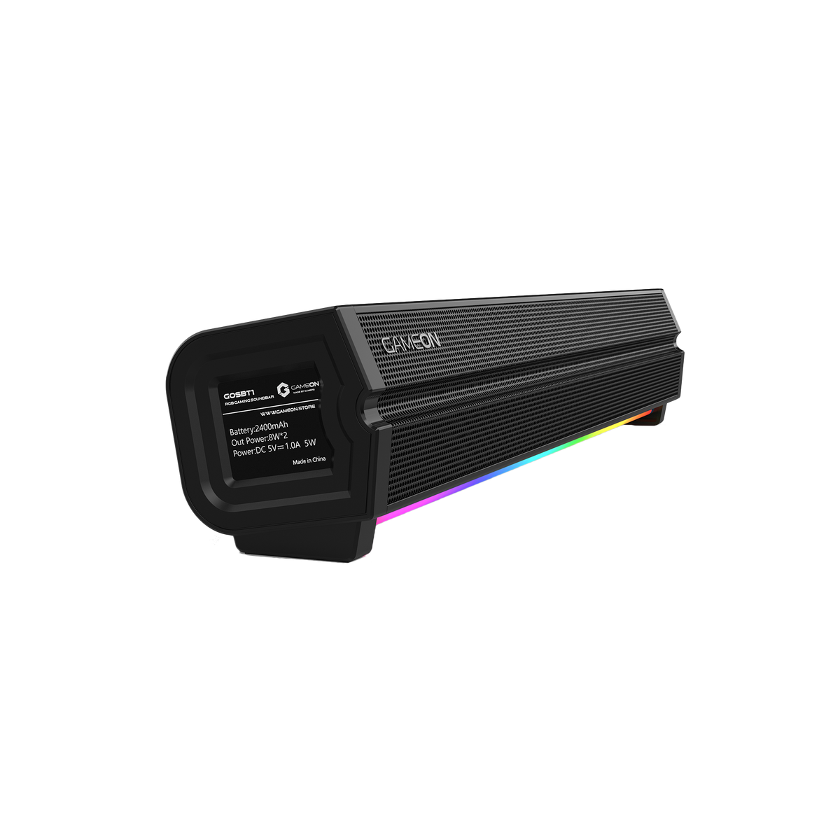 سبيكر مميز بإضاءة ار جي بي وبنظام الشحن