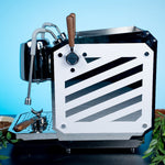 ماكينة قهوة كوراتزاتو 9 بار فضية اللون من ليبرسو Lepresso Corazzato 9 Bar Coffee Machine With Italian Rotary Pump - Silver
