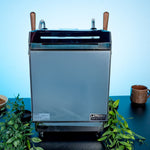 ماكينة قهوة كوراتزاتو 9 بار فضية اللون من ليبرسو Lepresso Corazzato 9 Bar Coffee Machine With Italian Rotary Pump - Silver