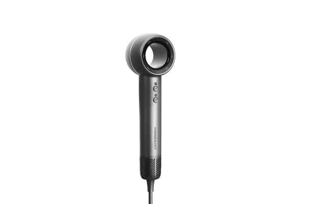 مجفف شعر بقوة 1400 واط بتقنية الهواء الساخن والبارد، لون رمادي Powerology Hot & Cold Hair Dryer