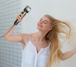 مجفف شعر بقوة 1400 واط بتقنية الهواء الساخن والبارد، لون رمادي Powerology Hot & Cold Hair Dryer