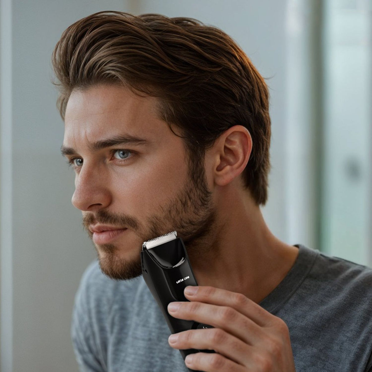 ماكينة حلاقة وتقصير الشعر المزدوجة من جرين ليون،