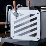 ماكينة قهوة كوراتزاتو 9 بار فضية اللون من ليبرسو Lepresso Corazzato 9 Bar Coffee Machine With Italian Rotary Pump - Silver