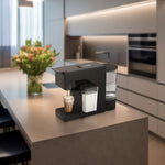 مكينة قهوة Crema Pro من LePresso / سعة 850 مل / مع ذراع بخار / تدعم استخدام الكبسولات و البن المطحون