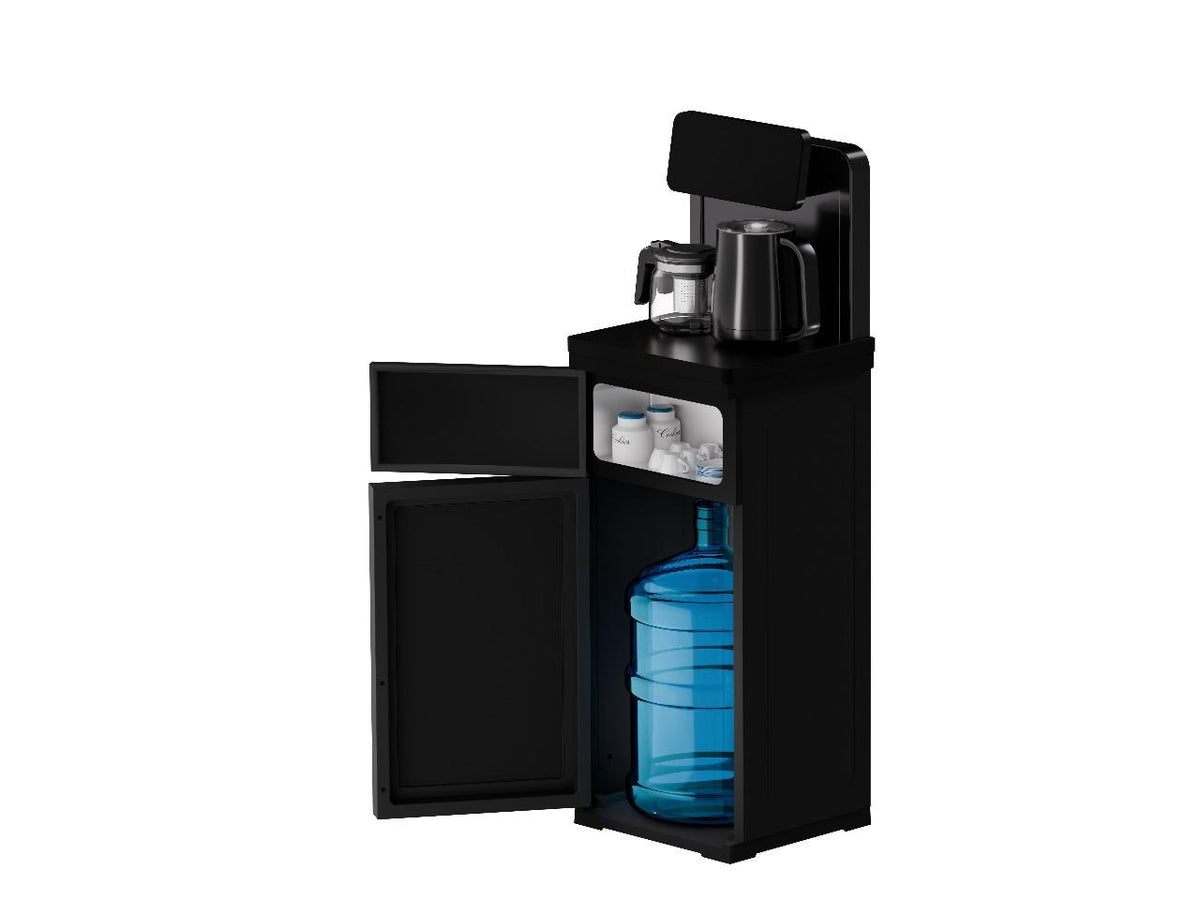 موزع المياه الذكي بقدرة 1440 واط، تحكم عن بعد، تبريد وتسخين، مزود بخزان مزدوج وغلاية شاي من Green Lion