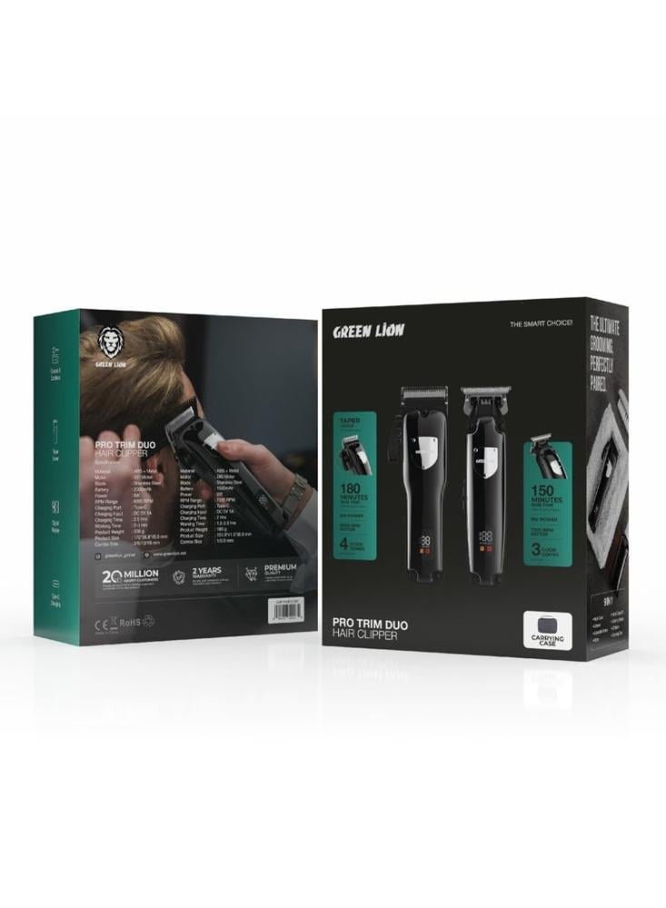 ماكينة حلاقة الشعر جرين ليون برو تريم ديو ٩ في ١ ضمان سنتين