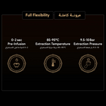 ماكينة قهوة اسبريسو 10 بار 2750 واط مع 2 غلاية ابيض ليبريسو Lepresso Dual Boiler Commercial Coffee Machine - White