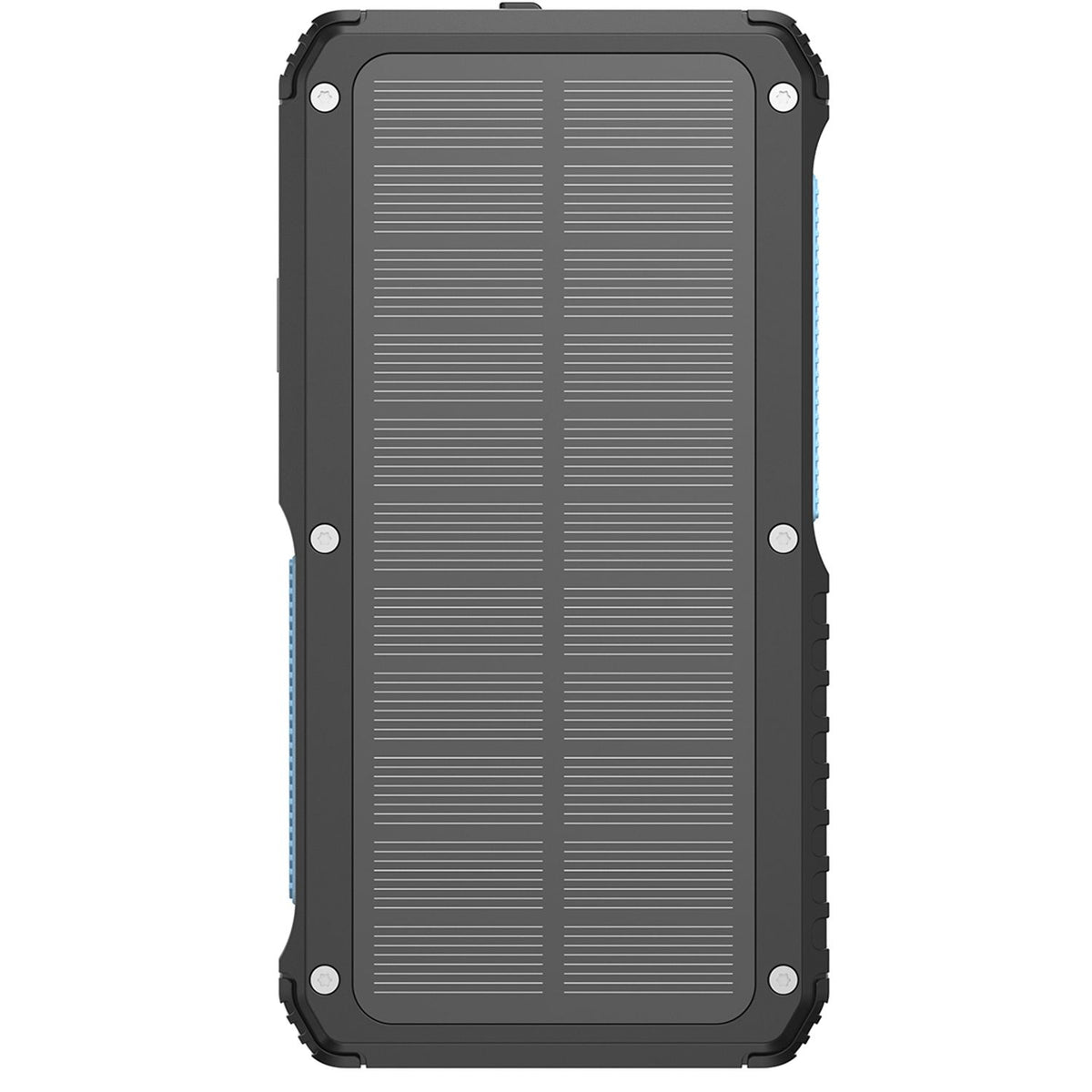 بنك الطاقة بالطاقة الشمسية من باورولوجي بسعة 27000 مللي أمبير مع شحن لاسلكي وشحن متزامن، ومصباح متعدد الأوضاع، وشحن من 0% إلى 65% في 35 دقيقة، وطول الكابل 70 مم - أسود