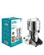 مطحنة الحبوب الكهربائية Winning Star ST-9401 بقوة 900 واط | مطحنة دقيق وحبوب قهوة بسعة 500 جرام