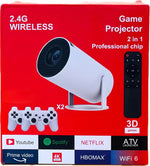 أقوى بروجيكتور بوضوح ٤ كي وخاصية ٣ دي بجميع منصات الألعاب المميزة