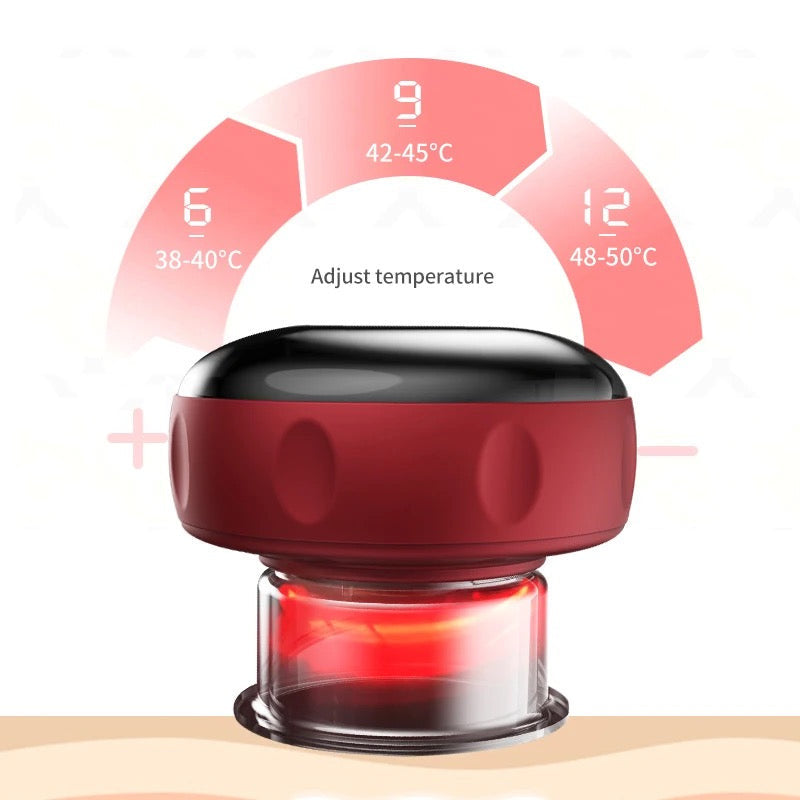 جهاز عمل الحجامة بالهواء + مساج + حرارة