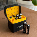 شاحن بطاريات ليثيوم تكتك مع 8 بطاريات قابلة للشحن 5 فولت Taktik