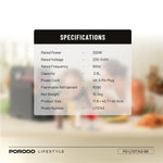 ماكينة سلاش وصانعة المشروبات المثلجة بورودو 200 واط 2.6 لتر Porodo