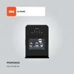 صانعة الثلج الكهربائية Porodo / تنتج 10 كجم من الثلج يوميًا / قوة 260 واط / شاشة تعمل باللمس LCD