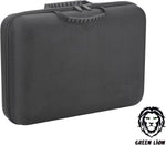 موقد تخييم قابل للطي GCS-20 من Green Lion، تصميم خفيف الوزن وصغير الحجم، سعة تحميل تصل إلى 15 كجم، يعمل بغاز البوتان، قوة تسخين 4000 واط، مقابض متينة - لون كاكي