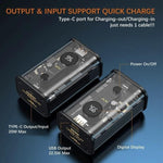 شاحن متنقل شفاف سعة 10000مللي أمبير